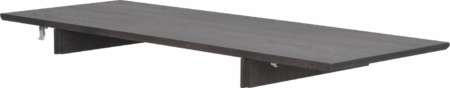 Tillægsplade Rowico Filippa spisebord - massiv mørkebrun eg 45Ã120 cm FSC 100%